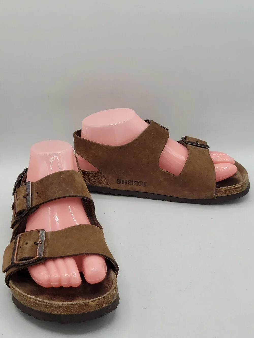 Birkenstock Milano Brown Suede Learher Sandals Kids Size Size 34 US Size 3 / 3.5